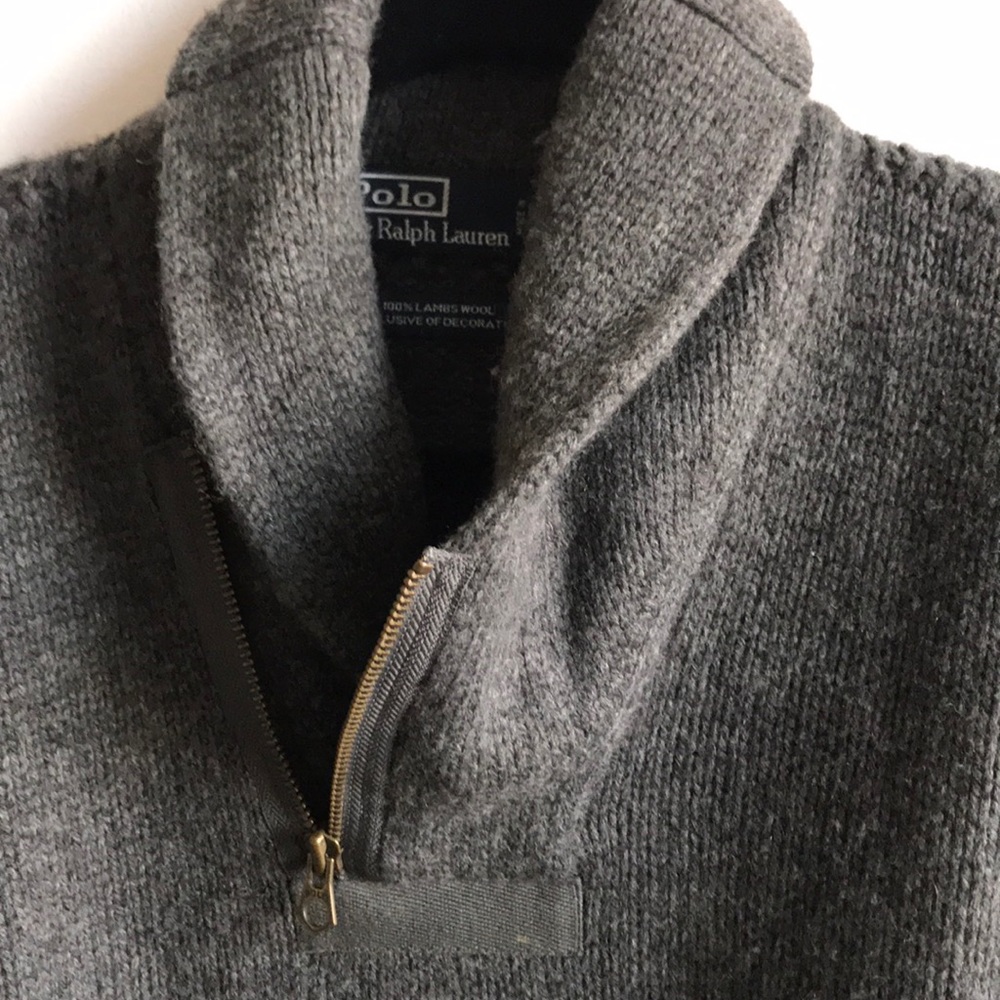 Polo wool sweater - Picture 4 of 5